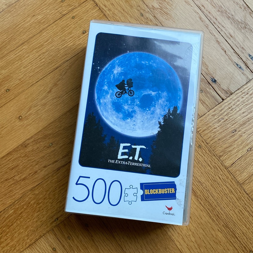 E.T. The Extra-Terrestrial 500 Piece Puzzle - Used but complete!